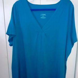 Lane Bryant Turquoise T-shirt